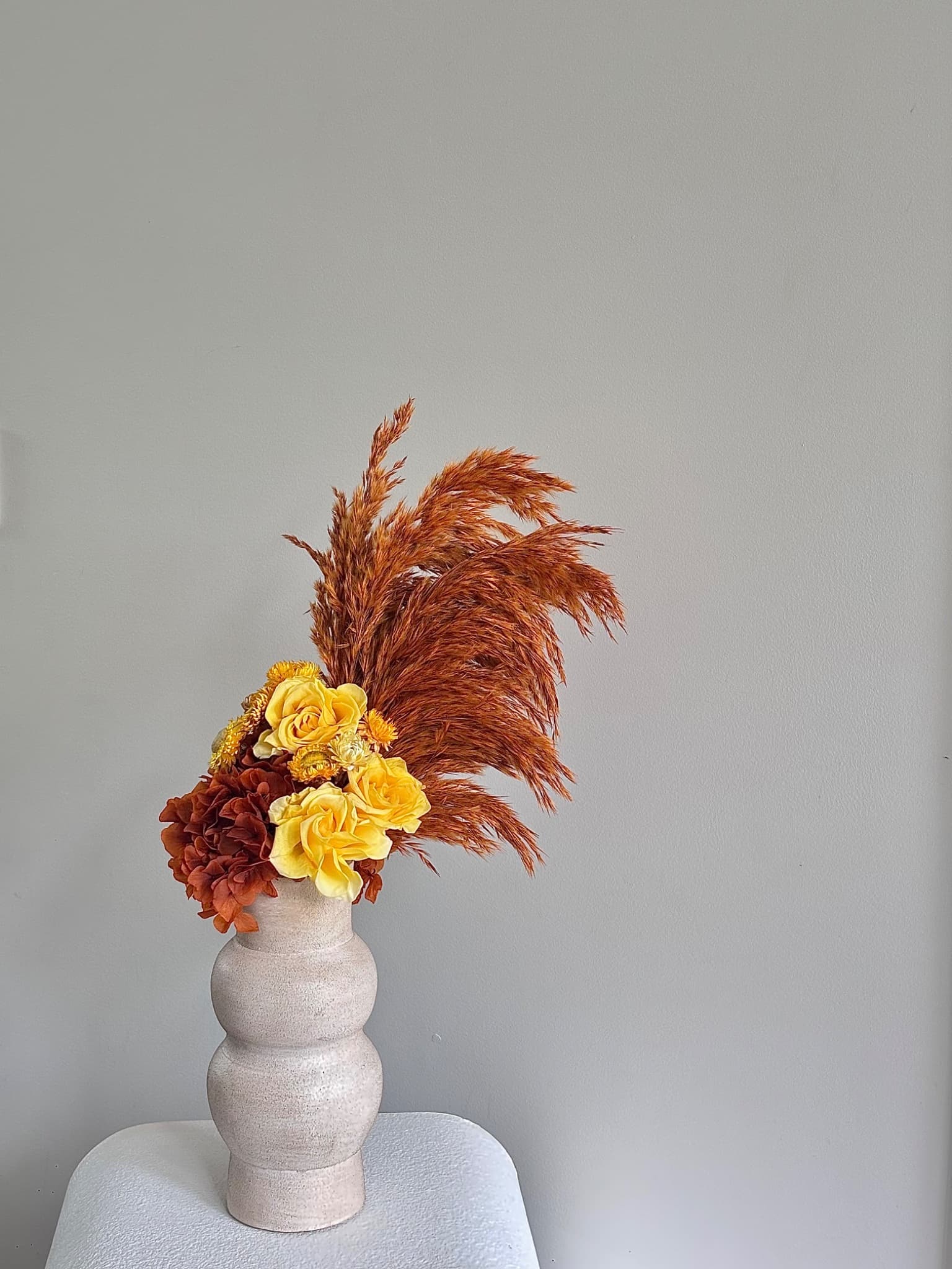 Ochre Breeze Vase 2