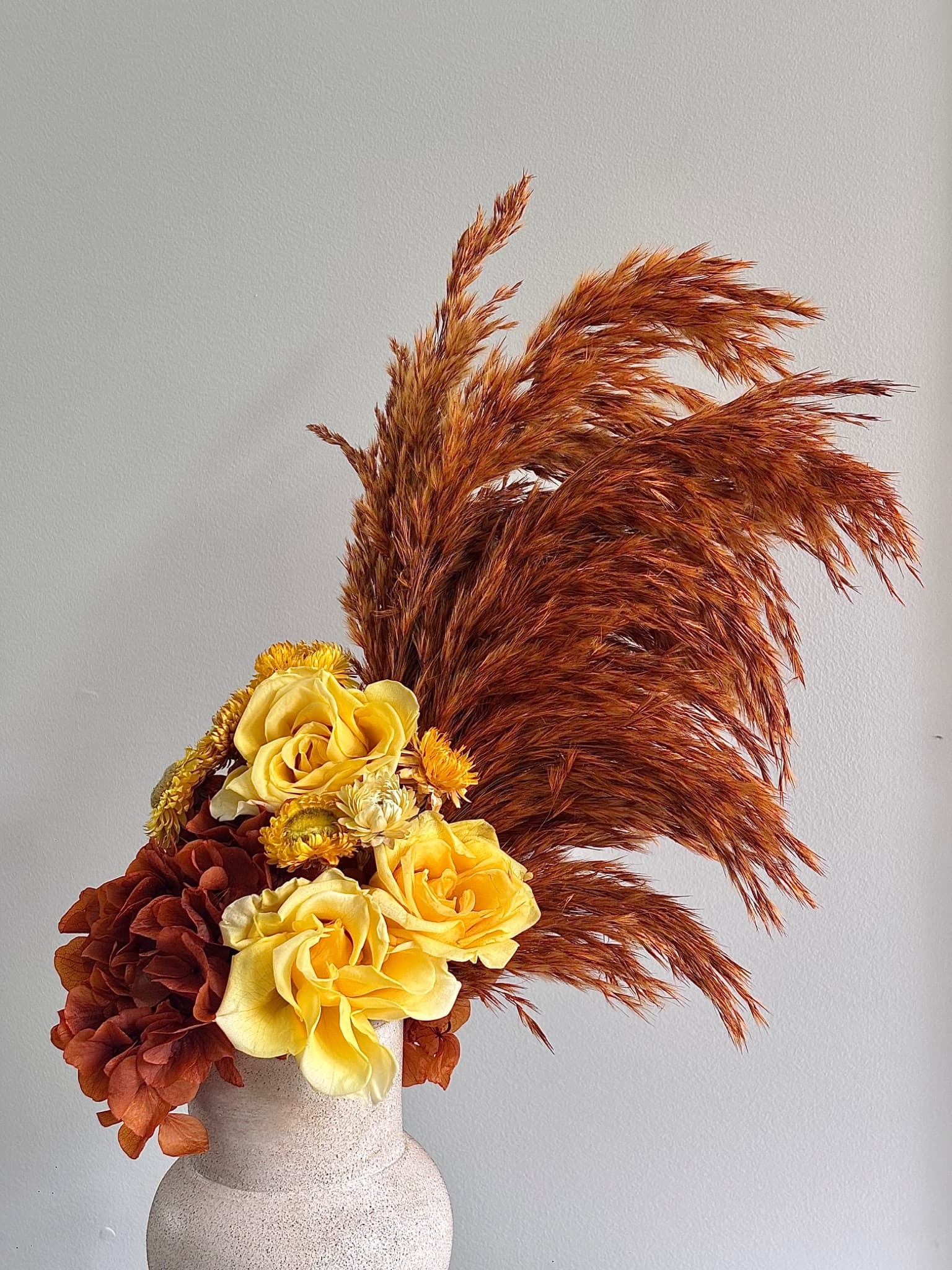 Ochre Breeze Vase 3