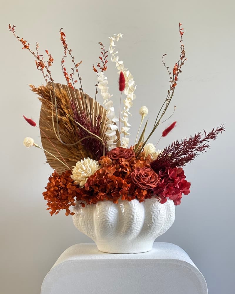 Studio Terra preserved arrangement, the kind of piece partners share