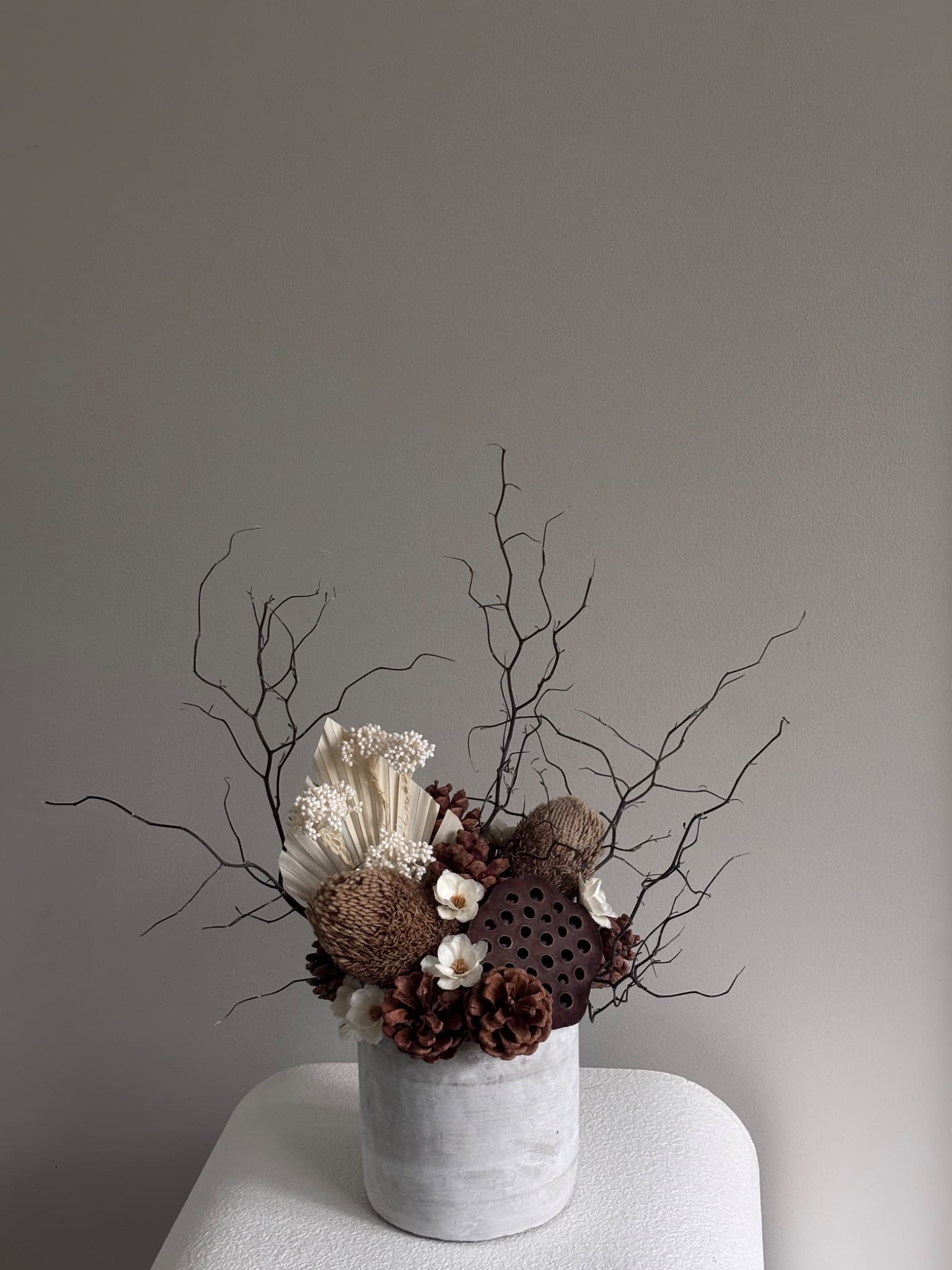 Dusk Timber Vase